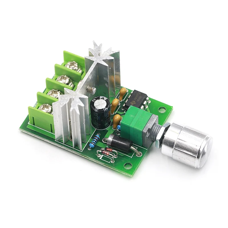 Высокая Мощность 6A 6V-12V PWM без полярности DC мотор Скорость регулятор Управление