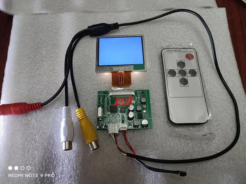 2 4 дюймовый ЖК-дисплей драйвер платы комплект AV видео вход мониторинг звезда