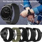 Ремешок сменный нейлоновый для наручных часов, 22 мм, для Garmin Fenix 6 Pro 5 Plusinstinct 935