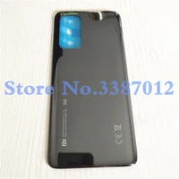 original new for xiaomi mi 10t pro 5g back glass battery cover mi10t rear housing door case with adhesive tape