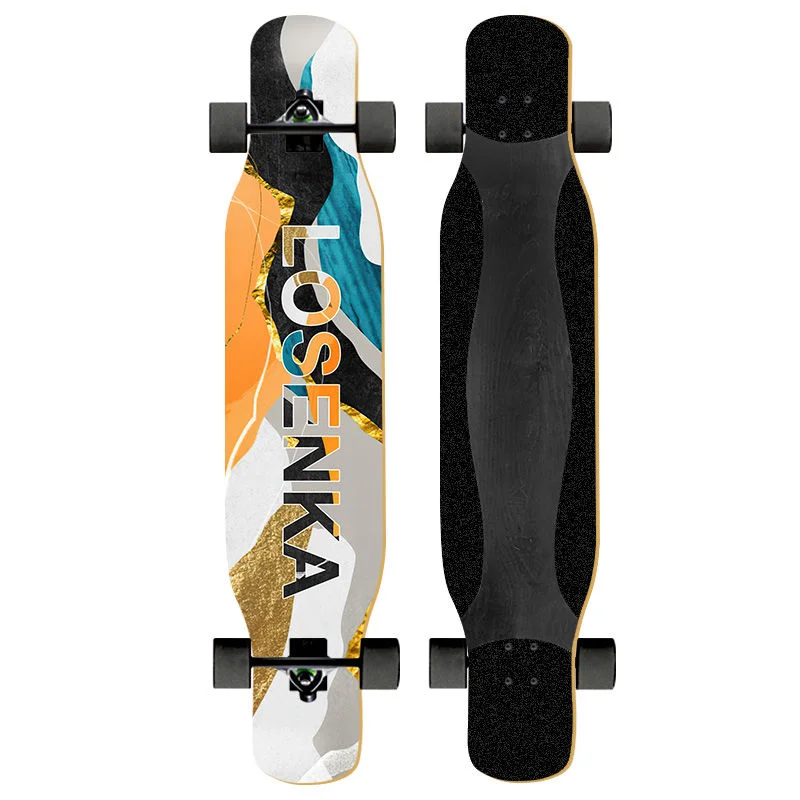 AddFun новый стиль 4 Колеса Лонгборд скейтборд Landskate для профессиональных взрослых