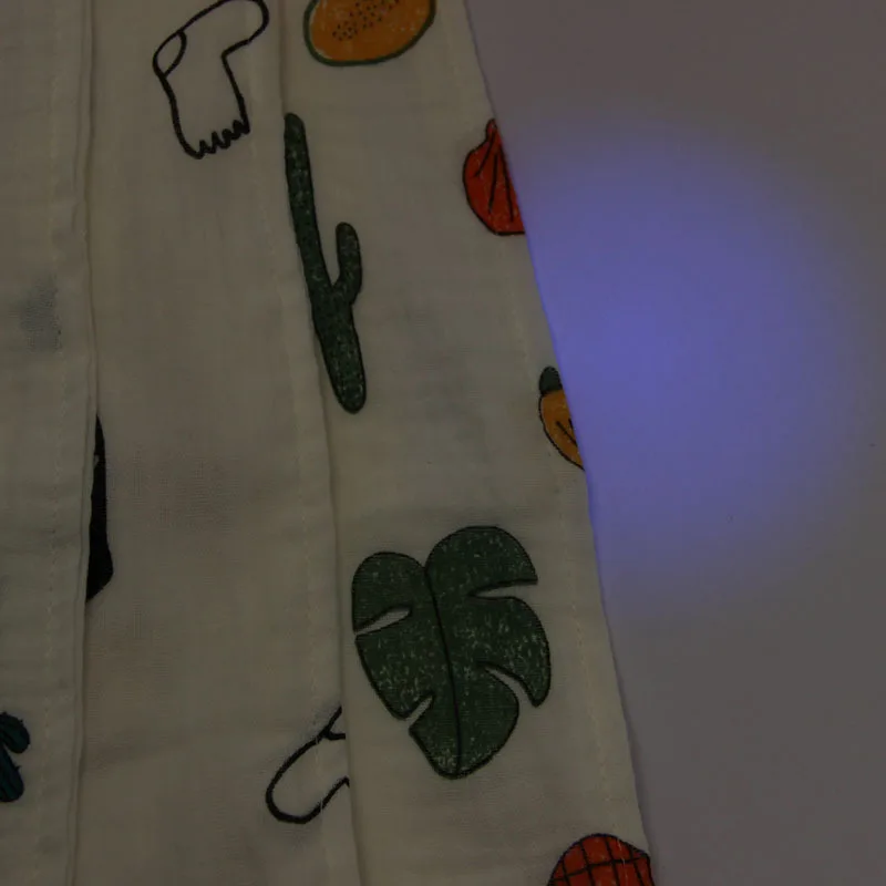 Платок для детского банного платка 28*28 см из пузырьковой газовой ткани хлопковый