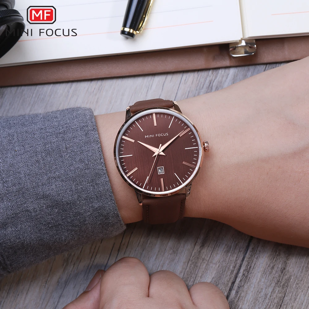 Мини фокус Топ люксовый бренд Мужские часы Повседневная мода личности дикие