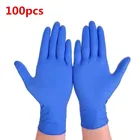 Одноразовые нитриловые резиновые перчатки, водонепроницаемые, 10050 шт.