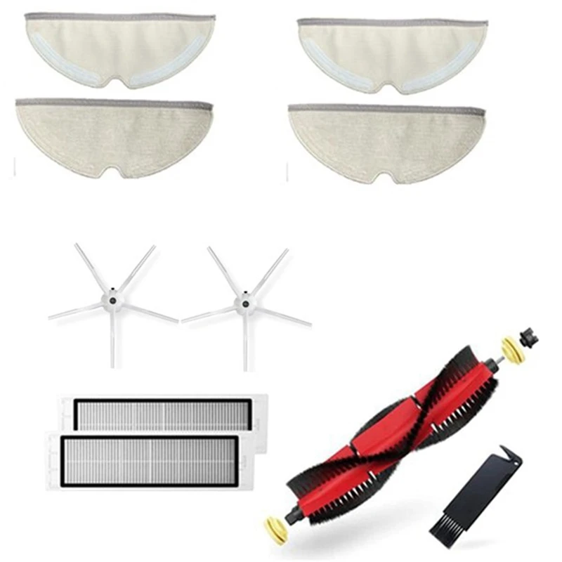 

Для Xiaomi Roborock S6 S5 MAX S60 S65 S5 S50, съемная основная щетка, боковая щетка, детали фильтра