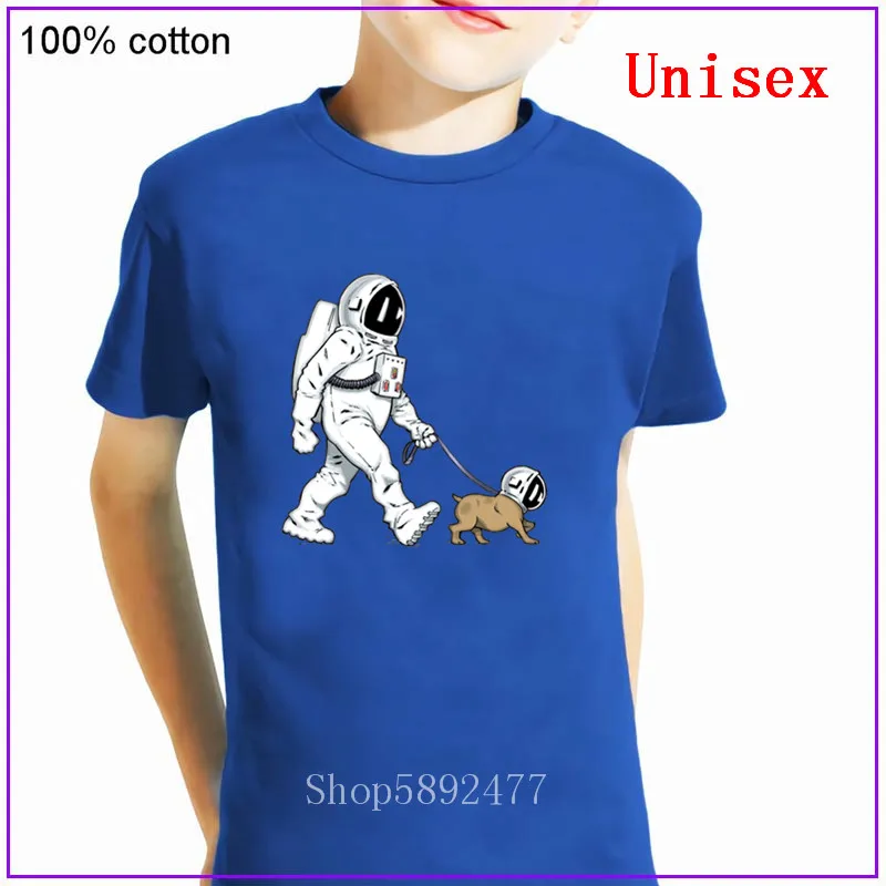 Крутая футболка с принтом ходячая собака астронавт Ходячие мертвецы космическим