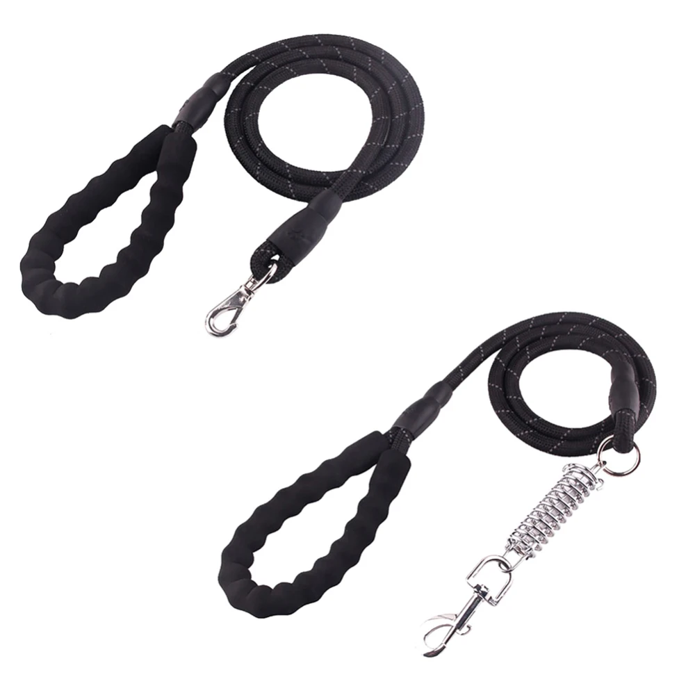 Поводок для домашних животных светоотражающий прочный поводок собак 1 5 м длинный