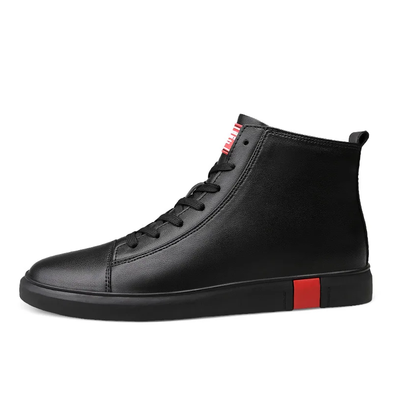 

2021 Fall Winter Cowhide board sneakers Tide shoes Resting shoes Individuality sneakers