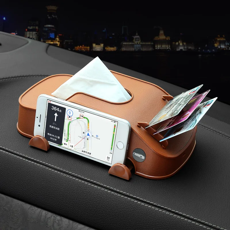 

Car Tissue Box Multi Function Creative Lovely Fashion High Grade Napkin Carton