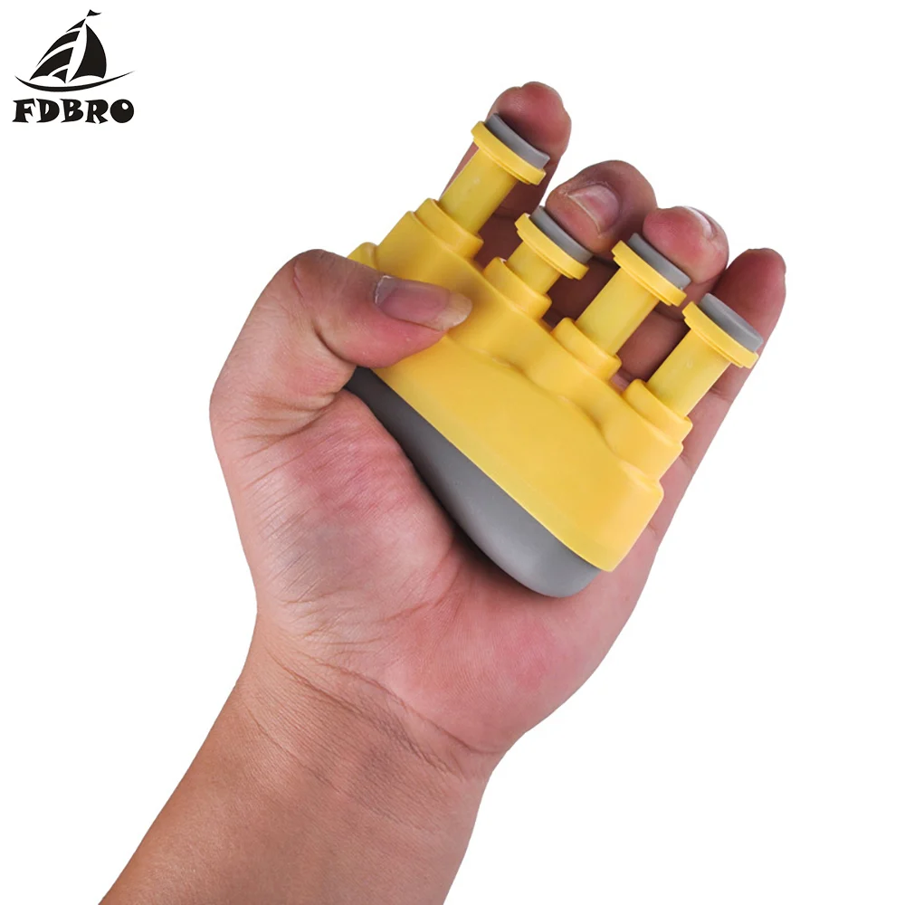FDBRO пальчиковые тренировочные ручки для гитары ручной пальцевой тренажер