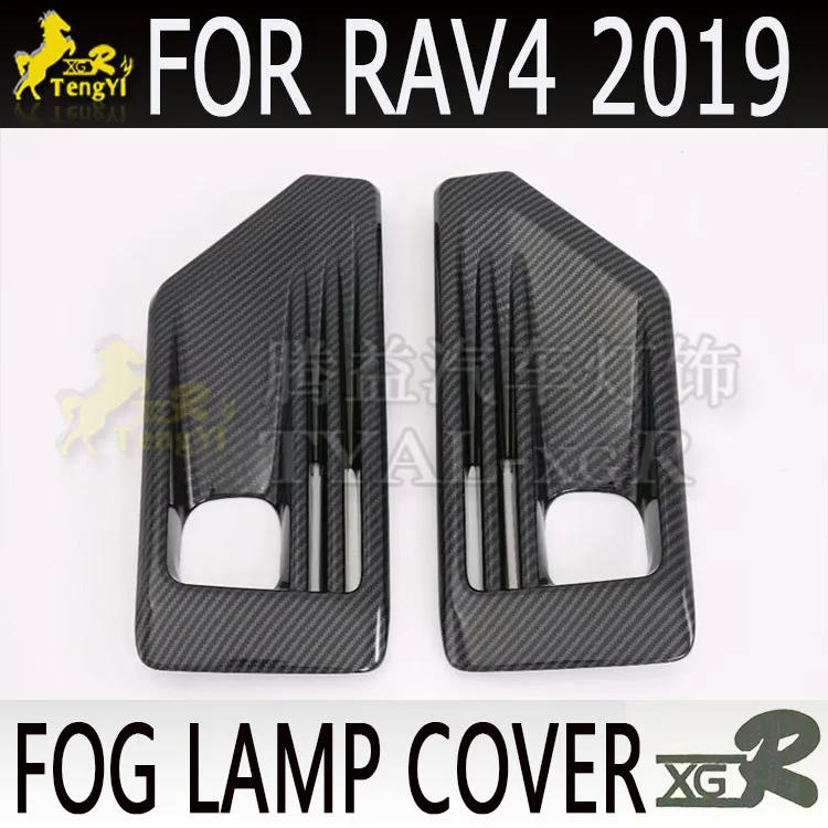 xgr front fog lamp cover  bumper garnish  for RAV4 2019 type B black