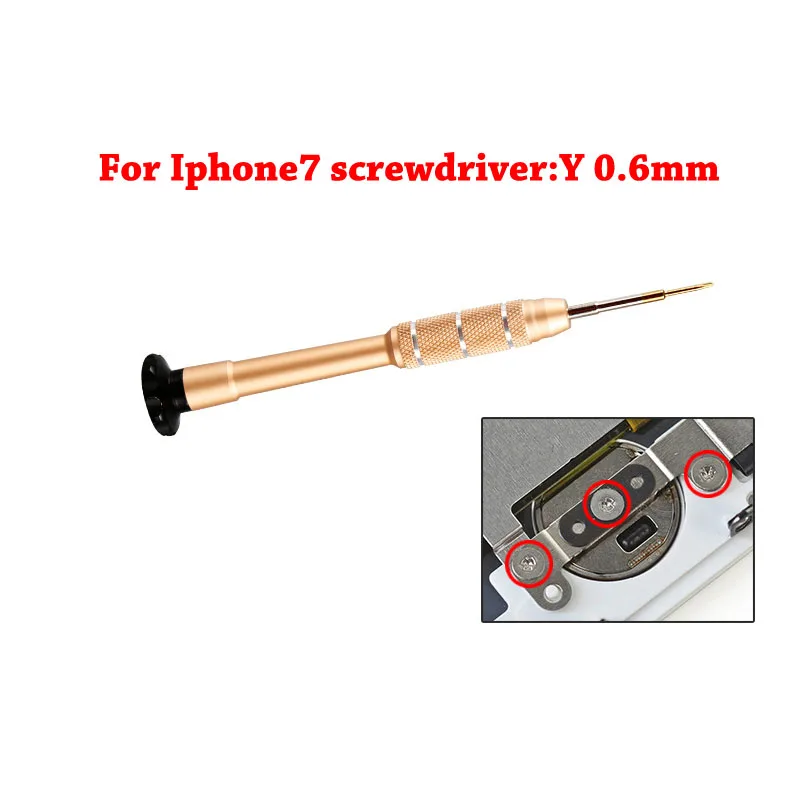 1 Pcs New 0.6mm Tri Wing Screwdriver Y Tip For IPhone 7 LCD Screen Display & Battery Disassemble Opening Repair Tool