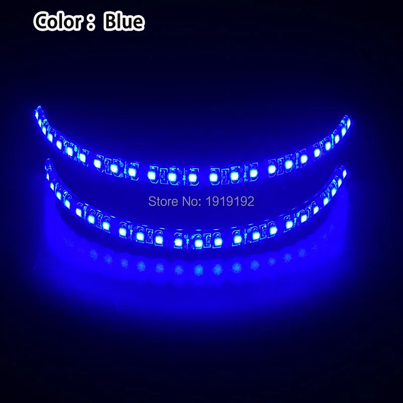 02-Blue Модные светящиеся лыжные очки Светодиодные Rave вечерние светодиодные очки для пасхи, Рождества, Хэллоуина, дня рождения, ночного бара, танцевального декора - Цвет: 02-Blue