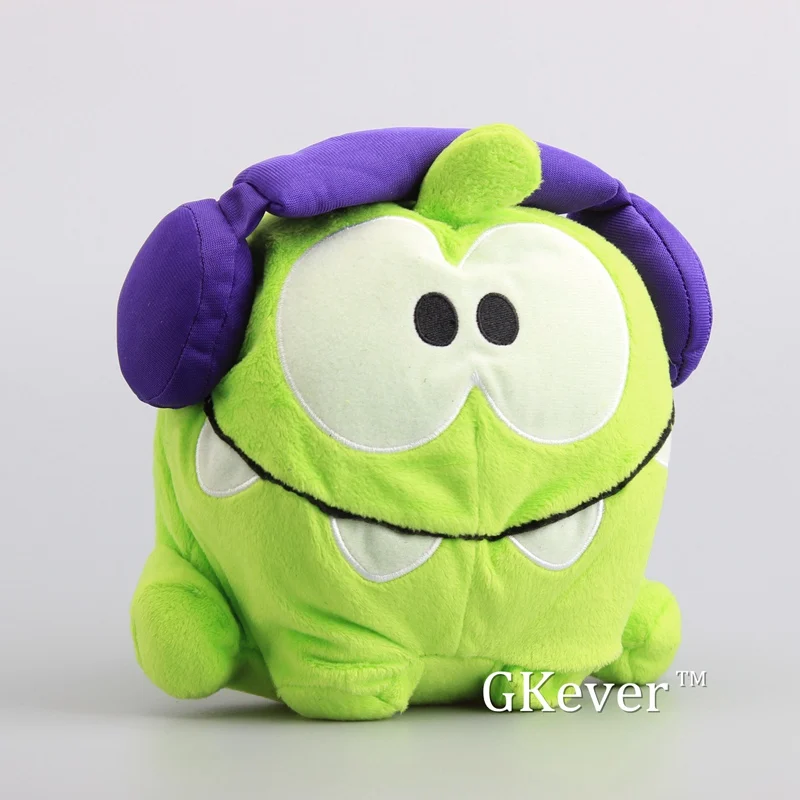 

2pcs/set 20cm Kawaii Om Nom frog Plush Toys Hot Game Cut The Rope Plush Toys Doll Peluche baby kids Christmas Birthday Gift