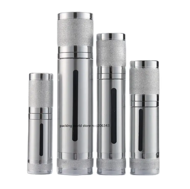 100 мл серебро/золото пластиковые безвоздушные бутылки для