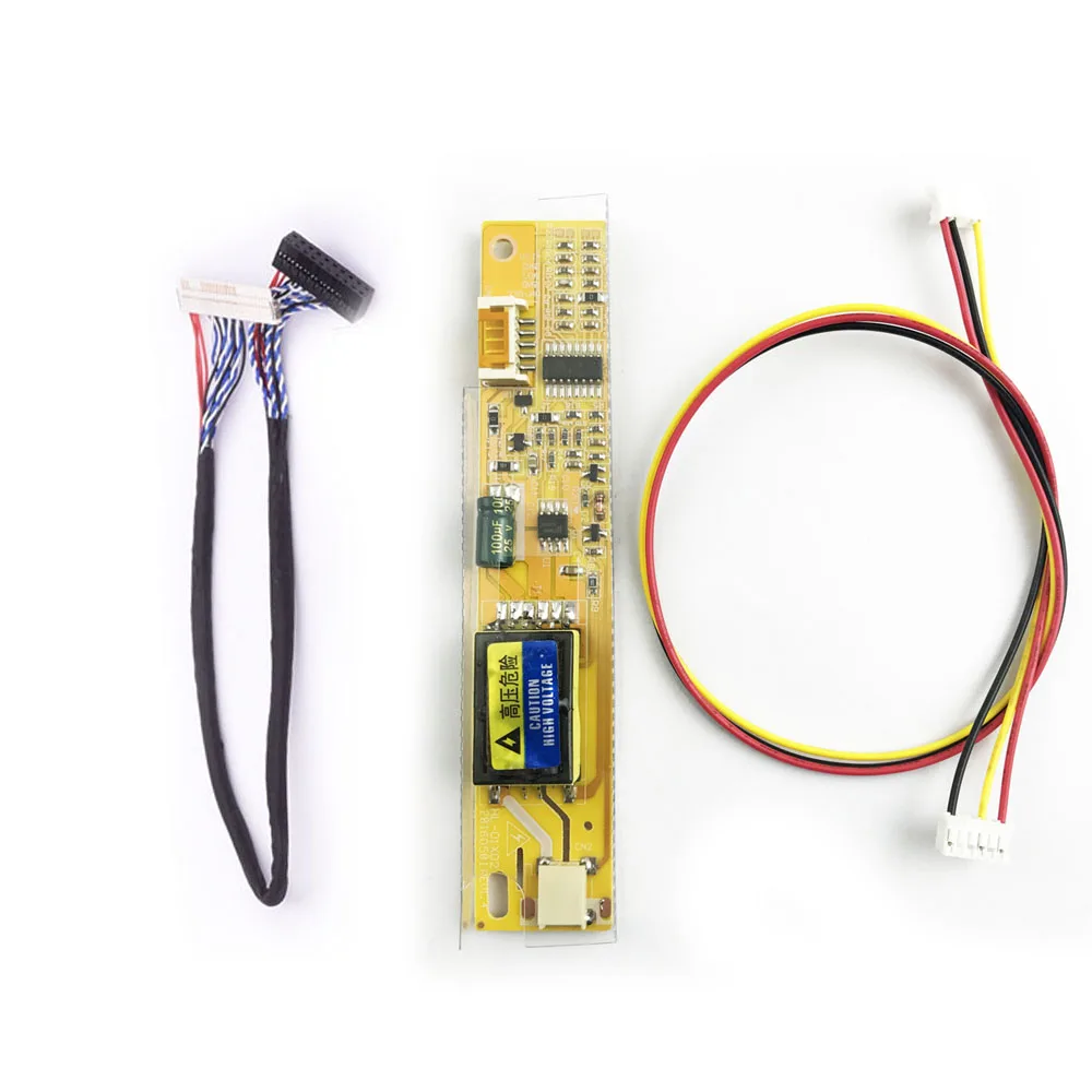 cable inverter kit 30pin 1ch 6bit LVDS 25cm+ 1pcs ccfl for LCD computer repair FIX-30P-D6 15.4&quot LTN154AT01 | Компьютеры и офис