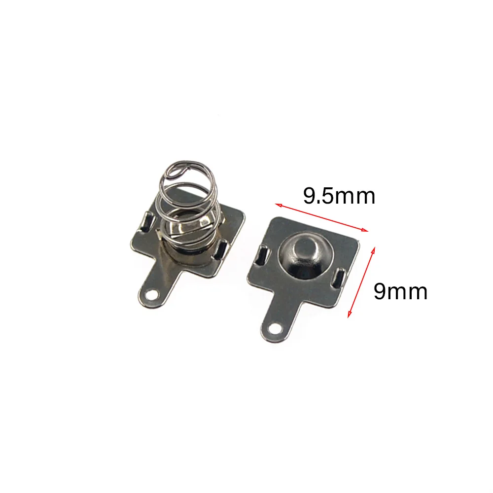 10 пар/9 5x9 мм Сменные Металлические батарейки пружинные контактные пластины