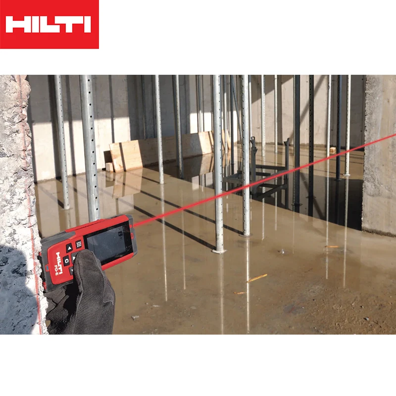 HILTI PD-E Высокоточный инфракрасный лазерный инструмент электронный дальномер 200 м