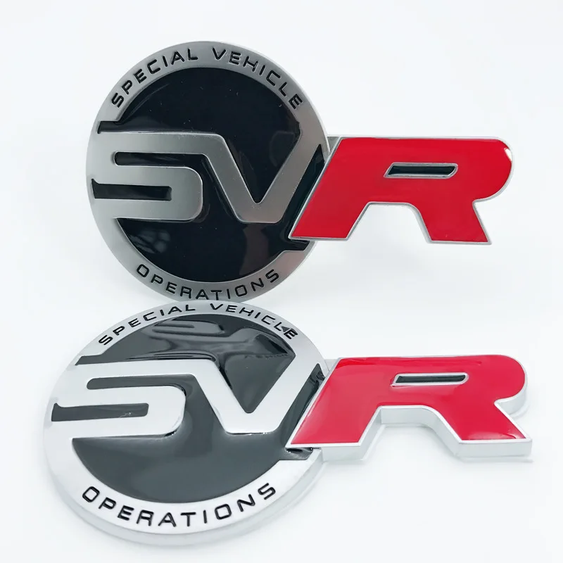 Металлические 3D наклейки SVR Эмблема для решетки радиатора 1 шт. значок стайлинга