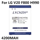 Оригинал LG BL-44E1F Замена батареи для LG V20 VS995 US996 LS997 H990DS H910 H918 Stylus3 M400DY батареи 4200 мАч