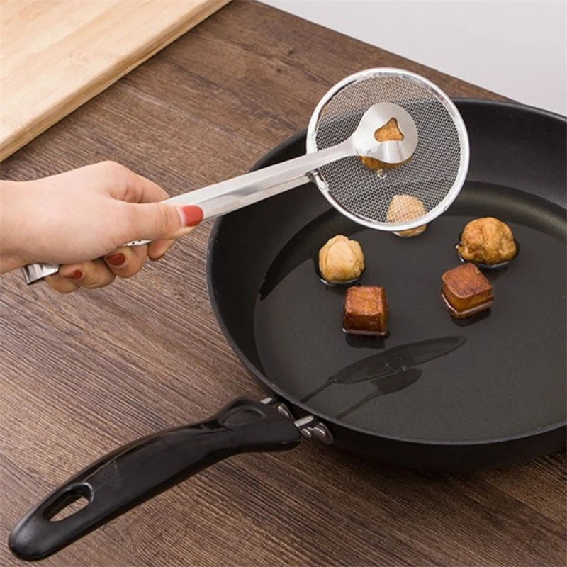 Новый масляный фильтр из нержавеющей стали зажим для жарки многофункциональный