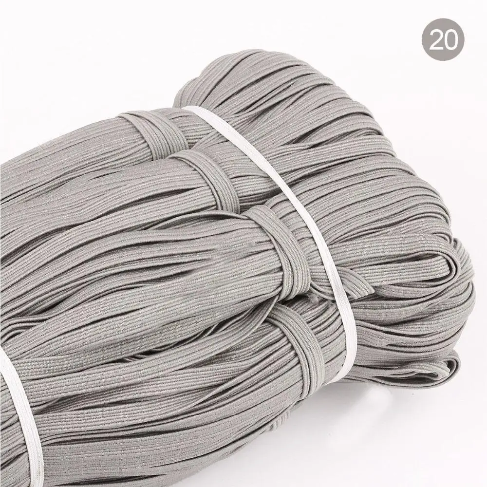 Цветная эластичная лента для ходьбы и лошади 6 мм плоская строгая Пряжка веревка