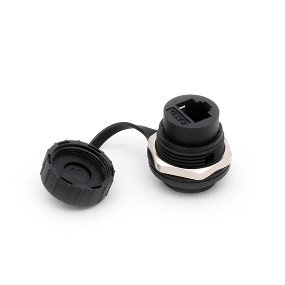 Коннектор RJ45 1 шт. CAT.6 CAT6A тип D 8P8C металлический корпус + медные штифты шасси для