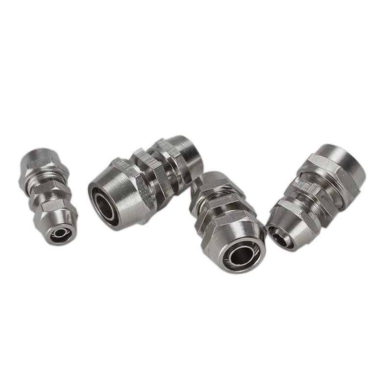 

10Pcs KLU4 KLU6 KLU8 KLU10 KLU14 Air Fast Twist Fittings, Pneumatic Straight Push in Connectors Quick Fittings Free shipping