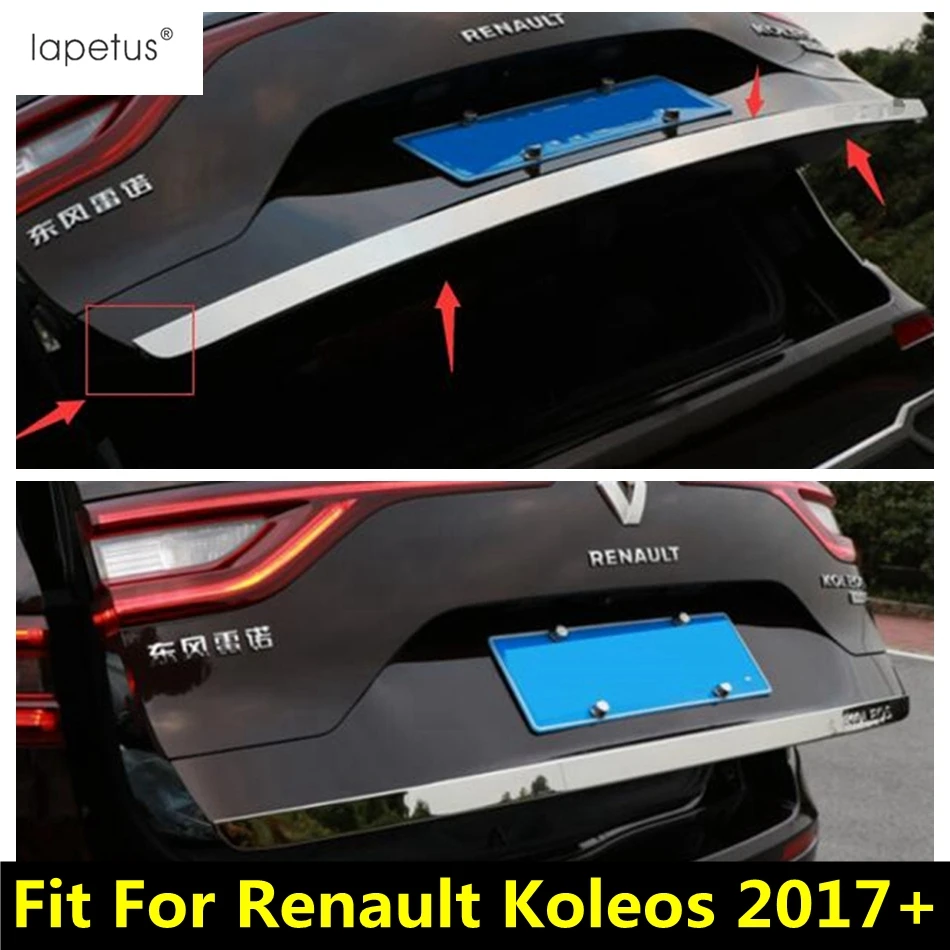 Аксессуары Lapetus подходят для Renault Koleos 2017 2020 задний багажник задняя дверь нижняя
