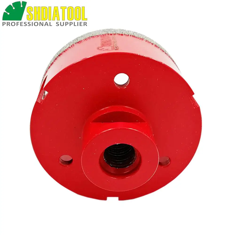SHDIATOOL Dia75mm Вакуумной Пайки Алмазные сверла фарфоровая плитка гранит мраморная