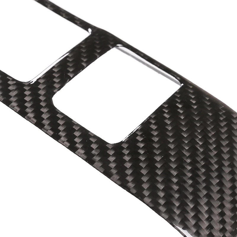

Carbon Fiber Car Styling Center Console Gear Shift Panel Side Decoration Frame Trim Sticker for MACAN 2014-2020