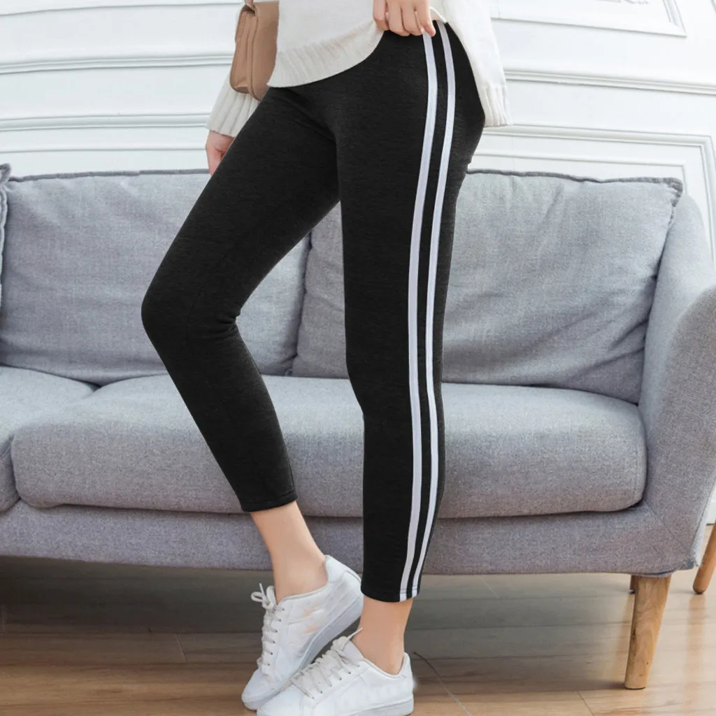 35 Push Up Leggings Fitness Legging Ladies's Jeggings tripe Printing Elastic Force Exercise Fitness And Running Pants