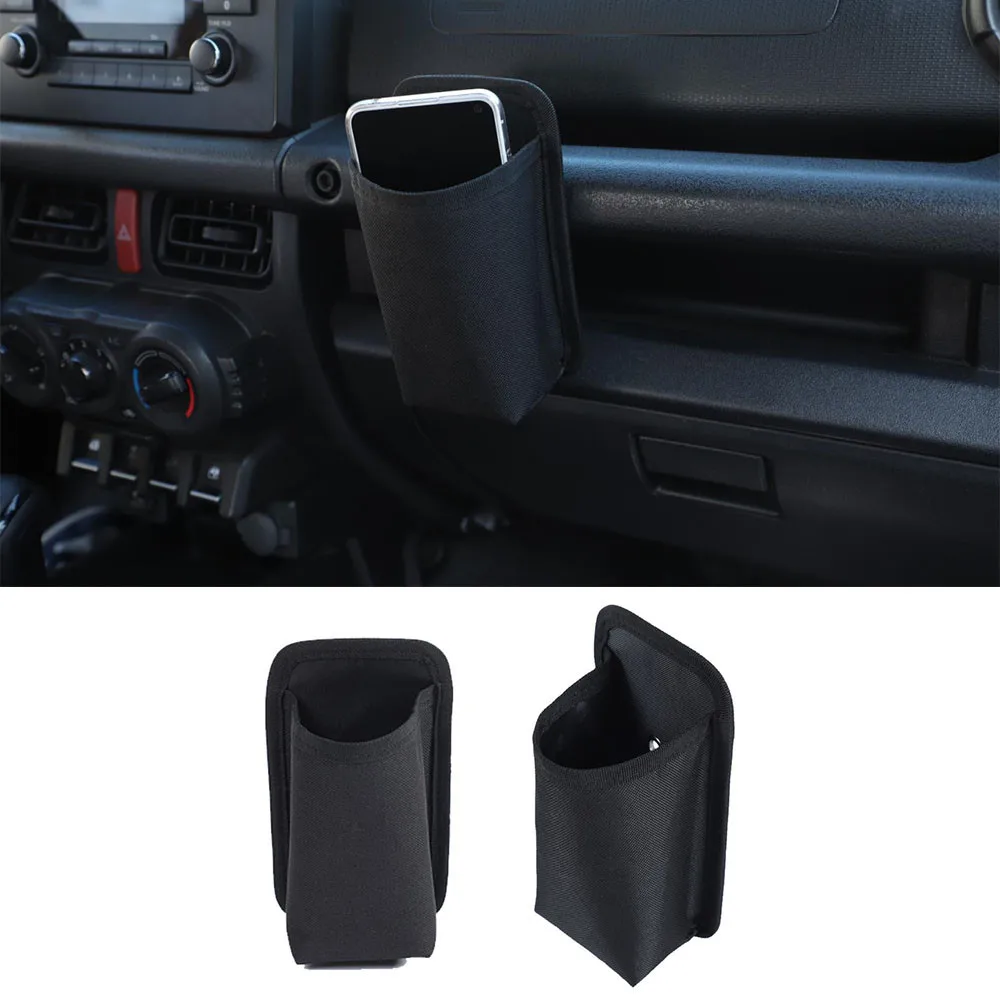 

Stowing Tidying Black Co-pilot Handle Hanging Storage Bag For Suzuki Jimny 2019 2020 2021 Car Accessories Interior