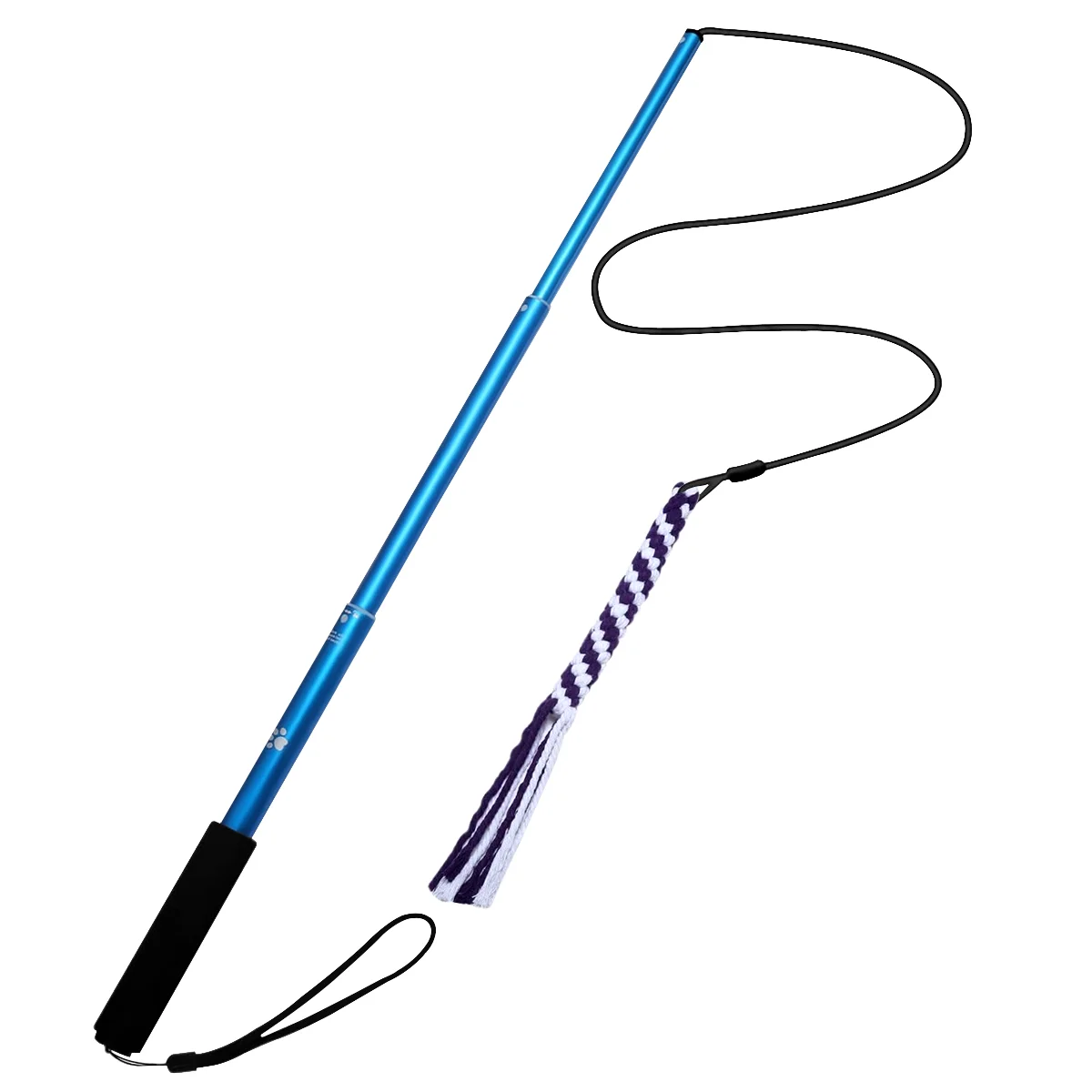 

Интерактивные игрушки для собак UEETEK, раздвижная игрушка для флирта, забавная игрушка для хвоста и тренажер для домашних животных (синий)