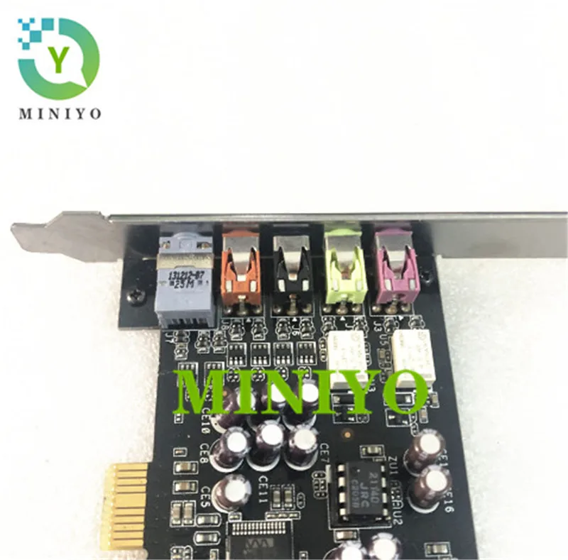 Для ASUS XONAR DS PCI 7 1 Звуковая карта PCI-E pcie поддержка Win10