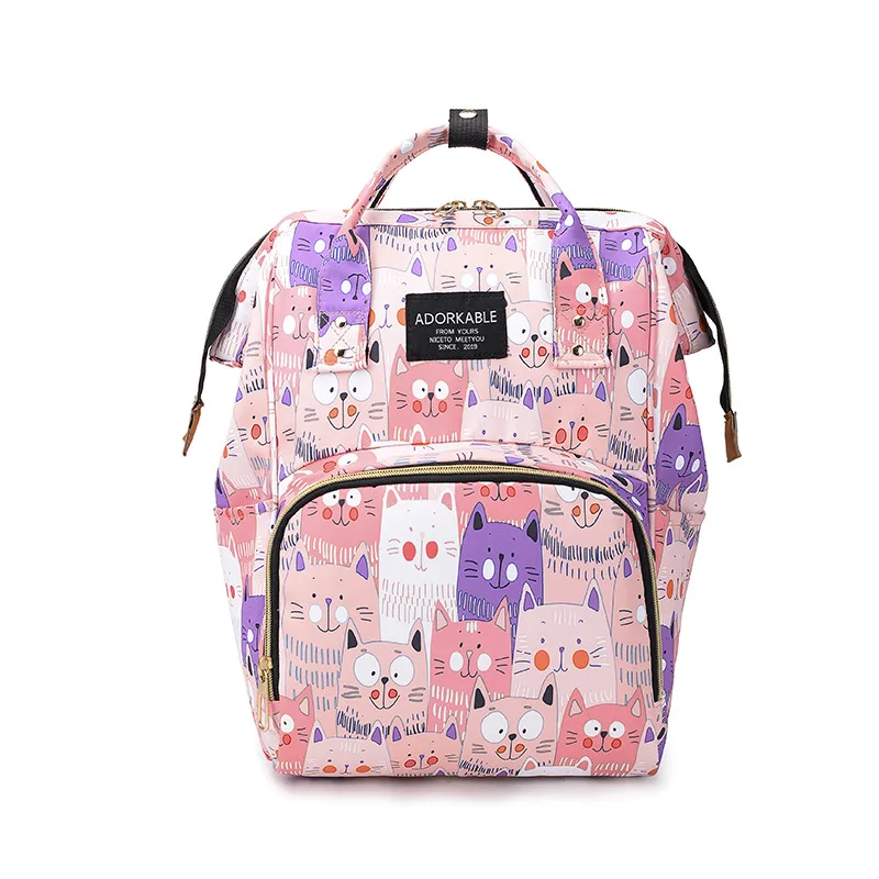 

Fashion Mummy Maternity Nappy Bag Stroller Hooks Large Capacity Baby Diaper Bag Travel Backpack Designer Nursing Bag Baby A785