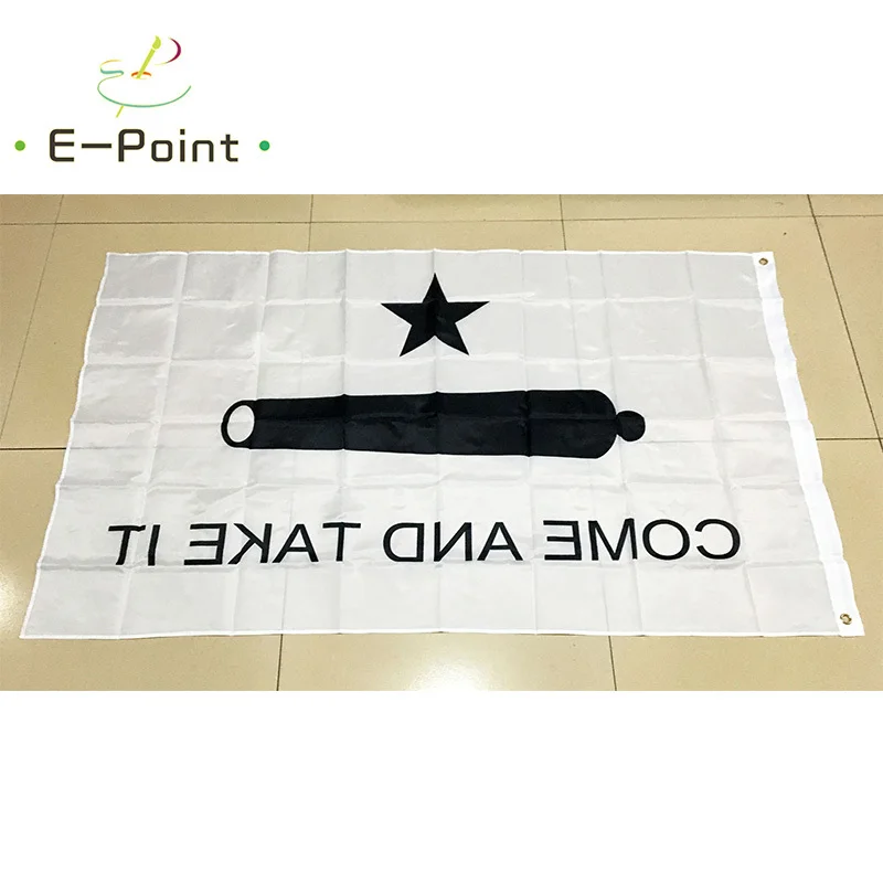 

Come and Take it 3*5ft (90cm*150cm) Size Christmas Decorations for Home Flag Banner Gifts