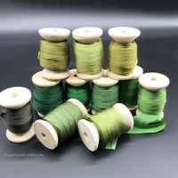 10yardsroll 13mm100 real pure silk woven double face taffeta silk ribbons for embroideryhandcraft projectgift packing