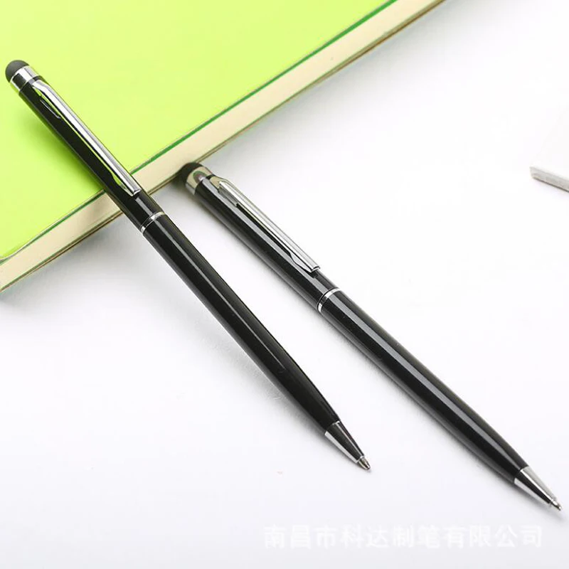 2PCS High Quality Metal Writing Ballpoint Pen Touch Screen Roller Luxury School Student | Канцтовары для офиса и дома