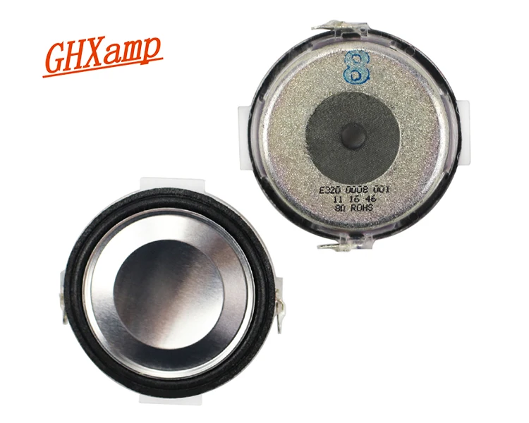 GHXAMP 2 дюйма ультратонкий Среднечастотный динамик 8OHM MID автомобильный динамик Неодимовый хороший вокальный эффект 2 шт