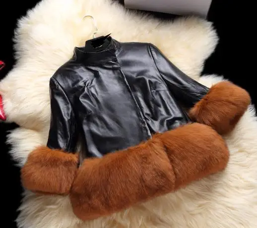Fashion 2020 Winter Women's Faux Fur Jacket Artificial Overcoat Furry Coat Femme Plus Size Warm Fake Outwear Z153 | Женская одежда