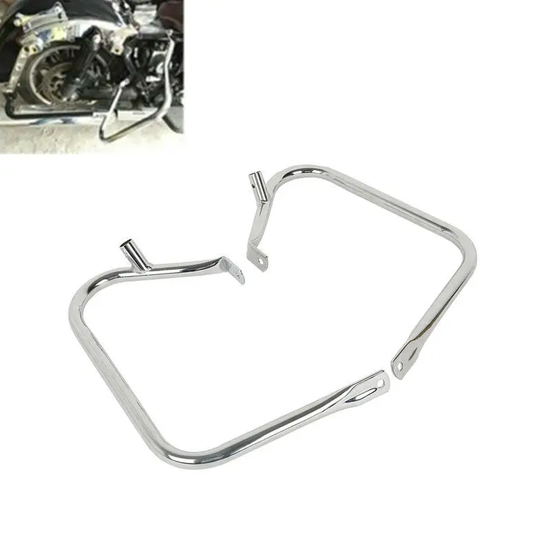 Сумки для мотоциклов стальной защитный Кронштейн Harley Touring Street Road Electra Glide 1997-2013 2008
