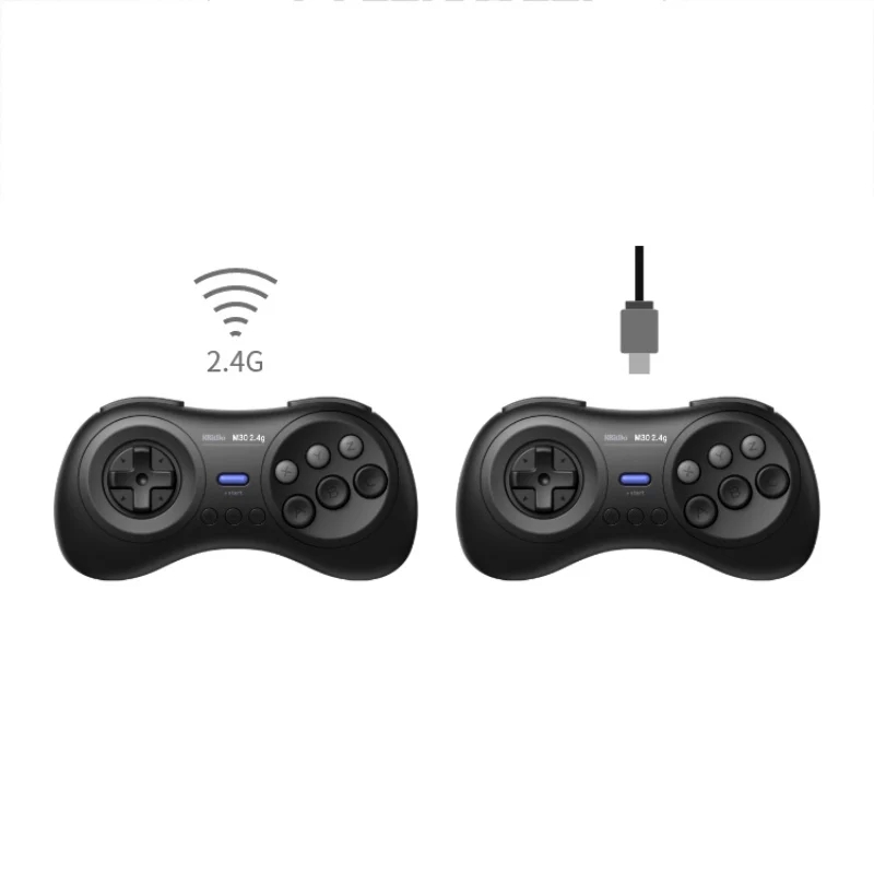 Беспроводной Bluetooth геймпад 8BitDo M30 2 4G для оригинального Sega Genesis и Seg Nintendo Switch ПК MAC