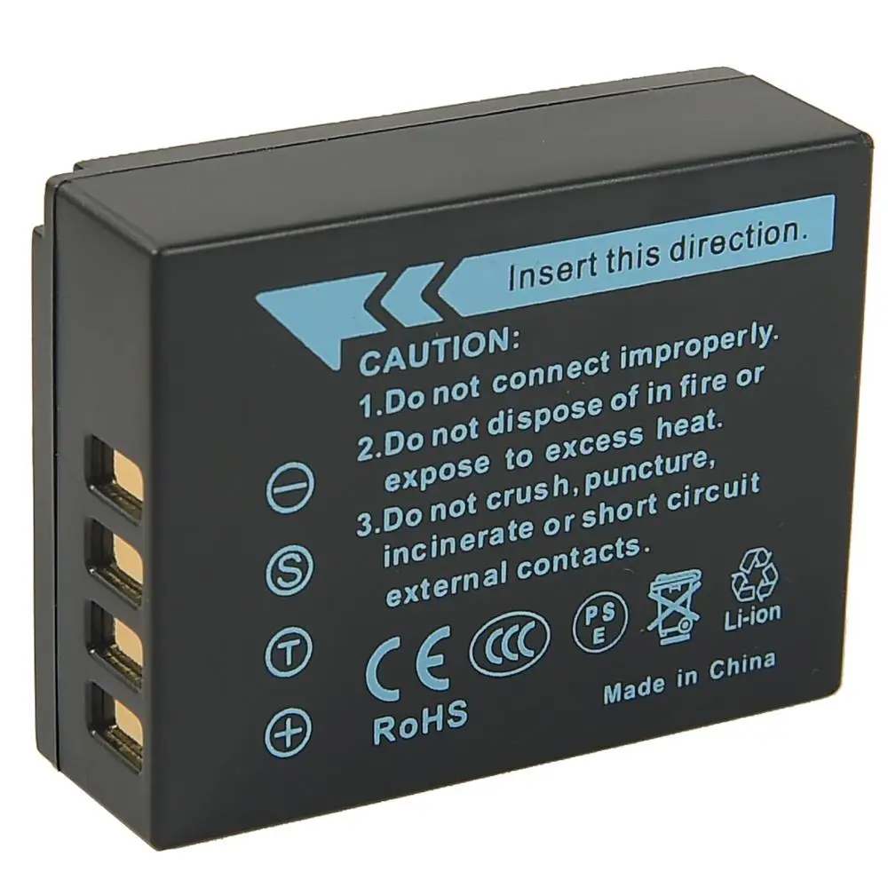 DSTE 2x NP W126 W126S Батарея + штепсельная вилка американского стандарта Зарядное
