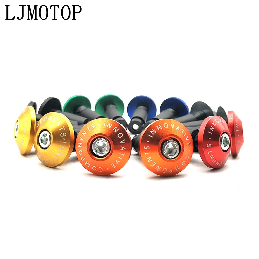 Универсальный мотоцикл Ручка Конец Бар кросс руль заглушка для рукоятки Кепки BMW