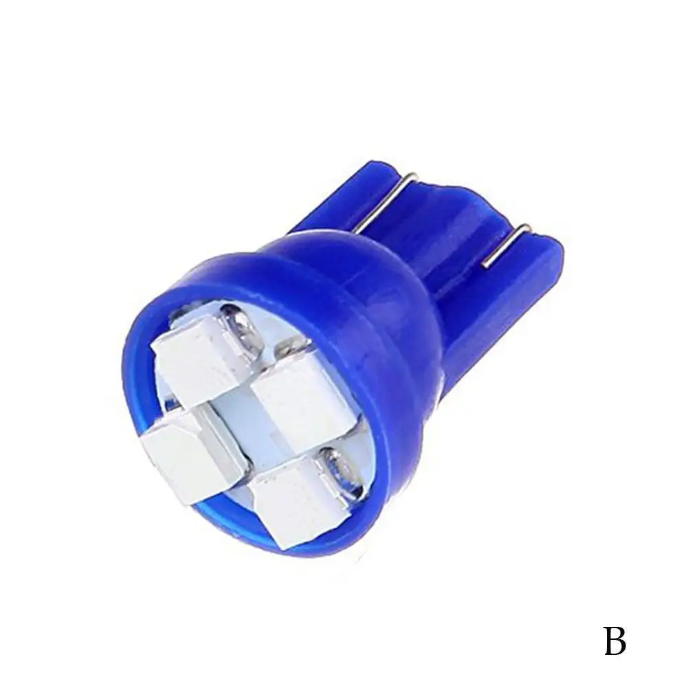 

Car Auto Instrument Lamp T10 12104 SMD T10 wedge 4-SMD Light H2Y5 LED Dashboard V9U9