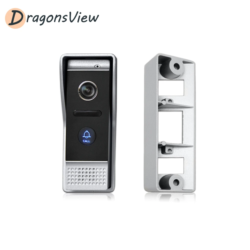 Дверной звонок Dragonsview домофон проводной видео дверной телефон система входа 1200 TVL