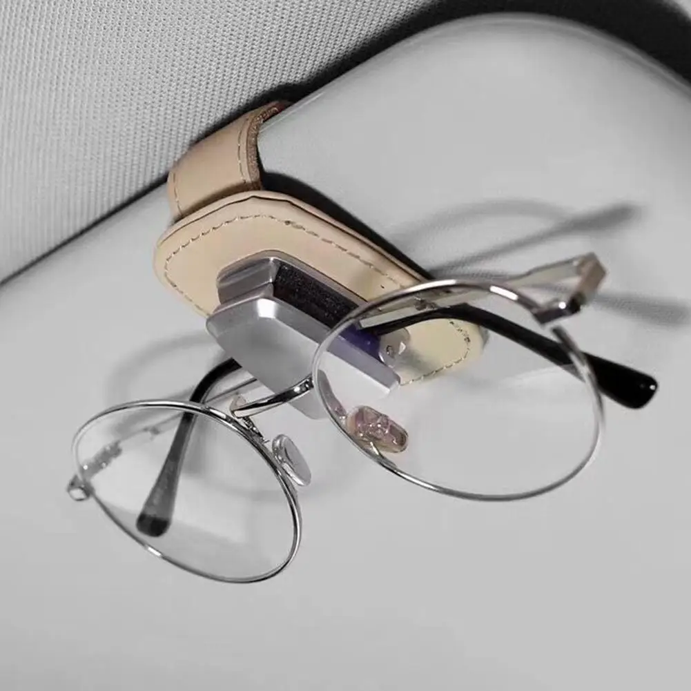 Многофункциональный зажим для очков автомобильный солнцезащитный козырек из