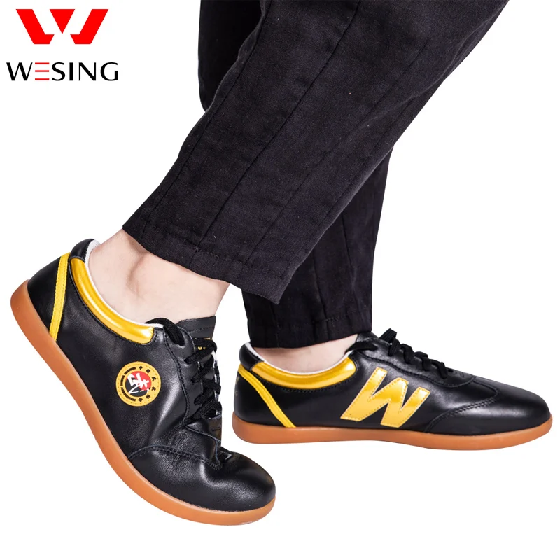 Wesing Tai Chi обувь на шнуровке кроссовки кунг-фу тхэквондо для взрослых и детей