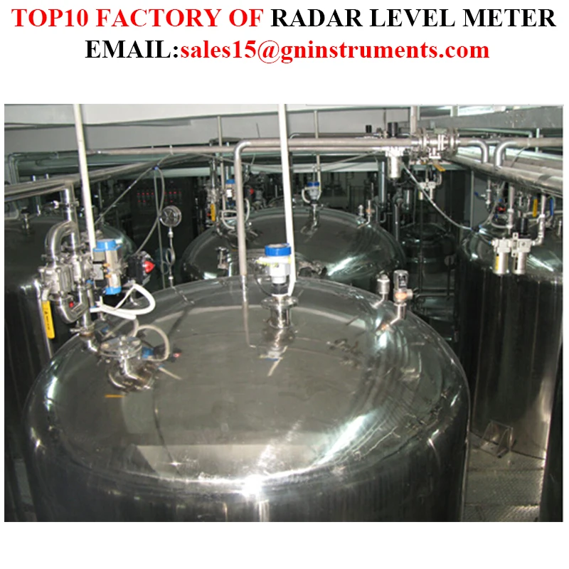 

DN100 30M Tank Radar Level Sensor For Sanitary Tank